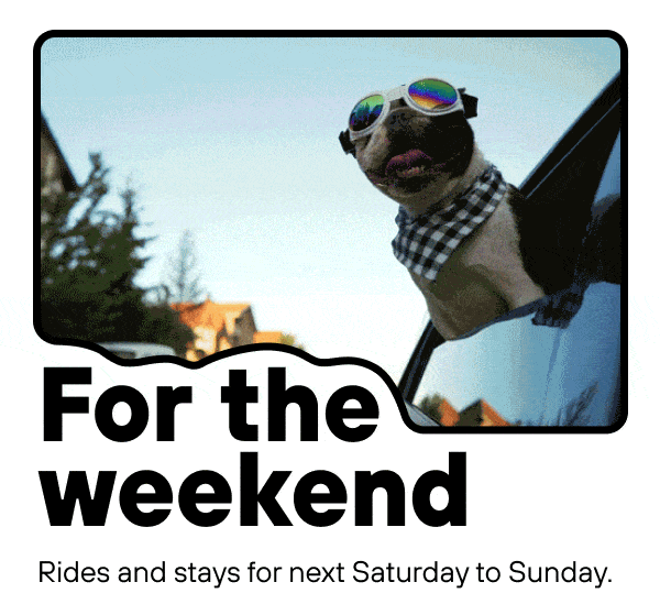 For the weekend