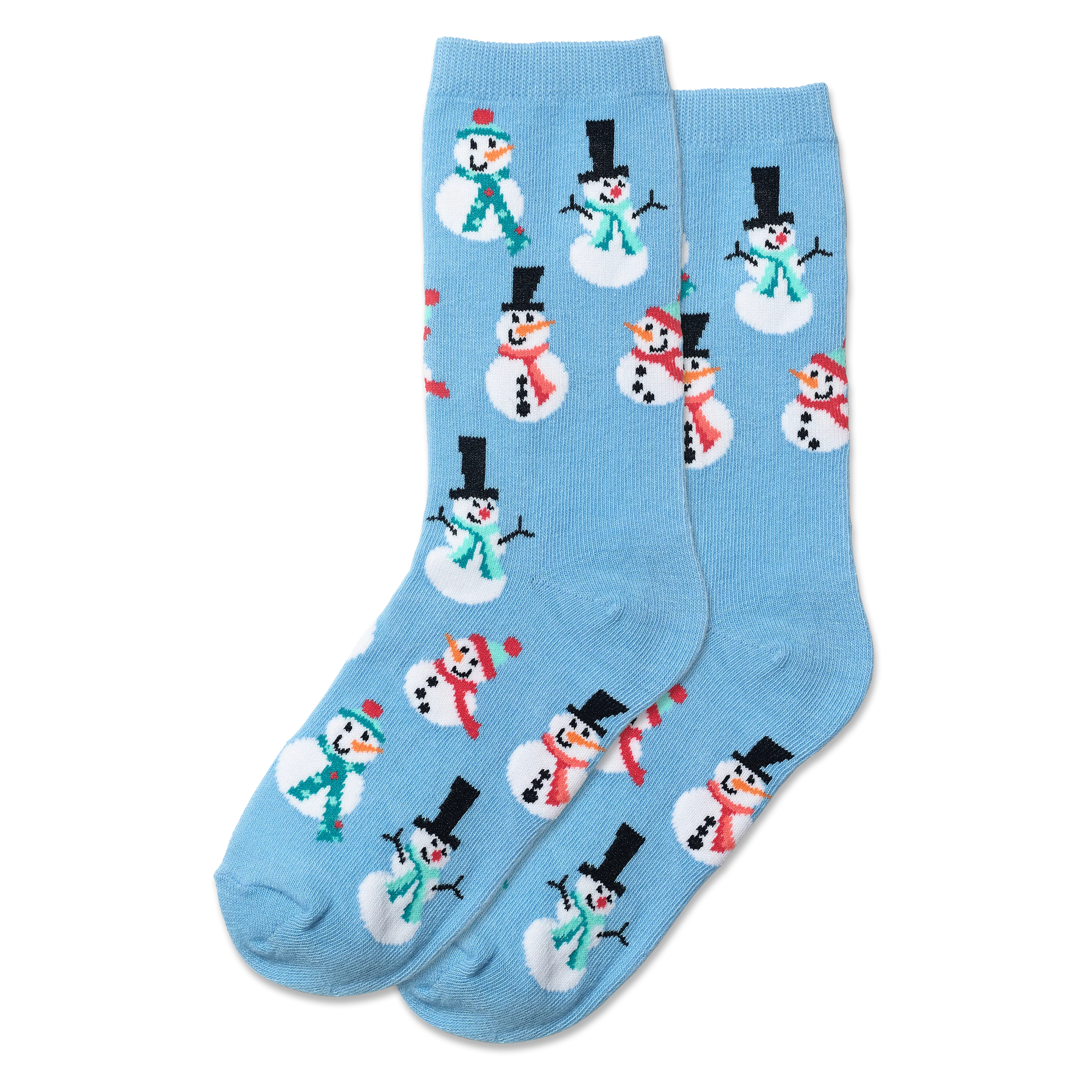 Image of HOTSOX Kid's Snowmen Crew Socks