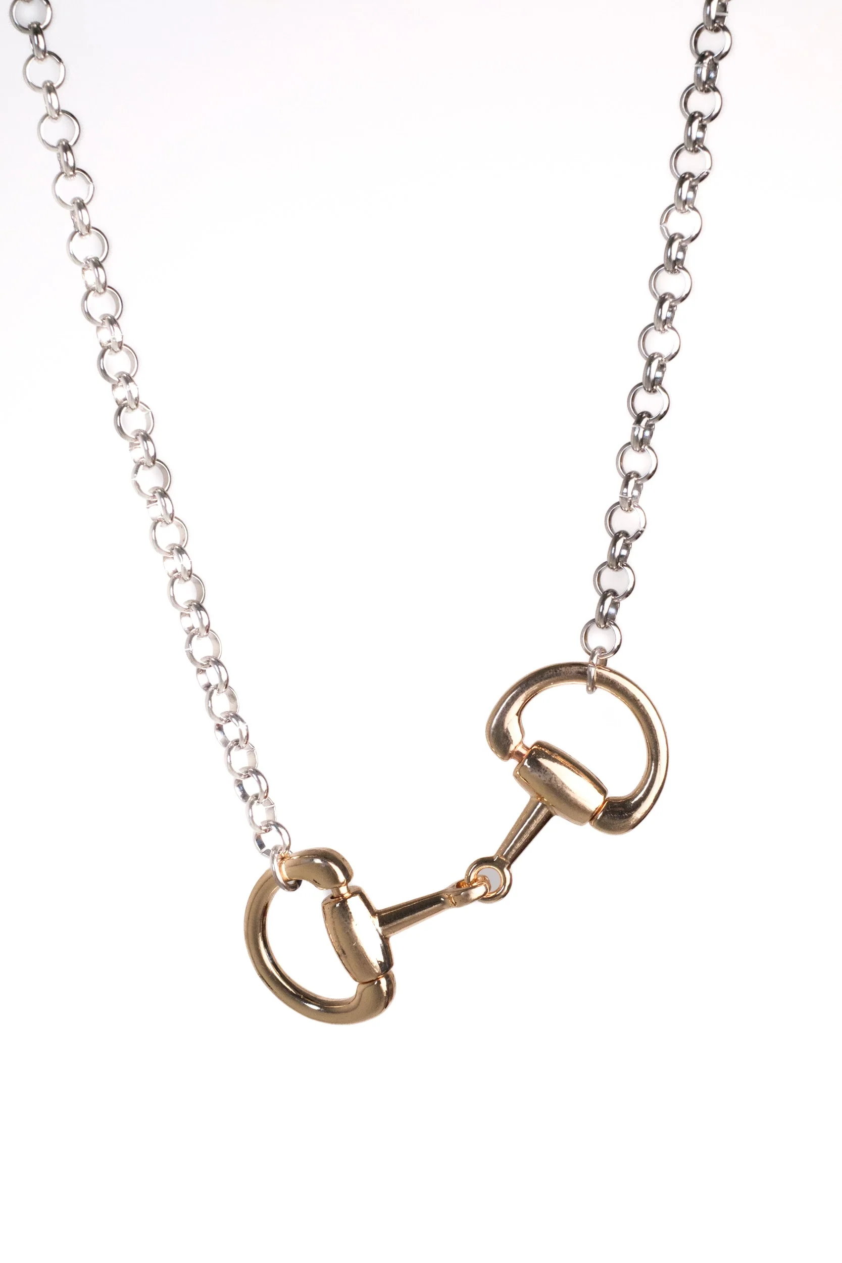 Destined Horse Bit 316L Stainless Steel Necklace