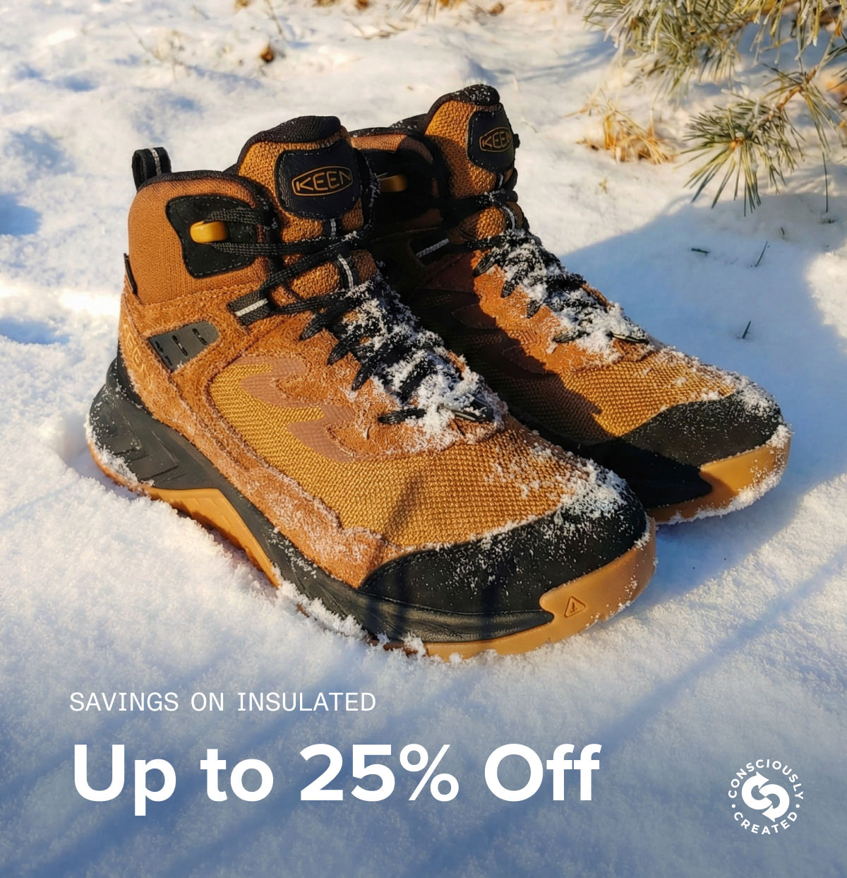 25% Off Insulated Styles