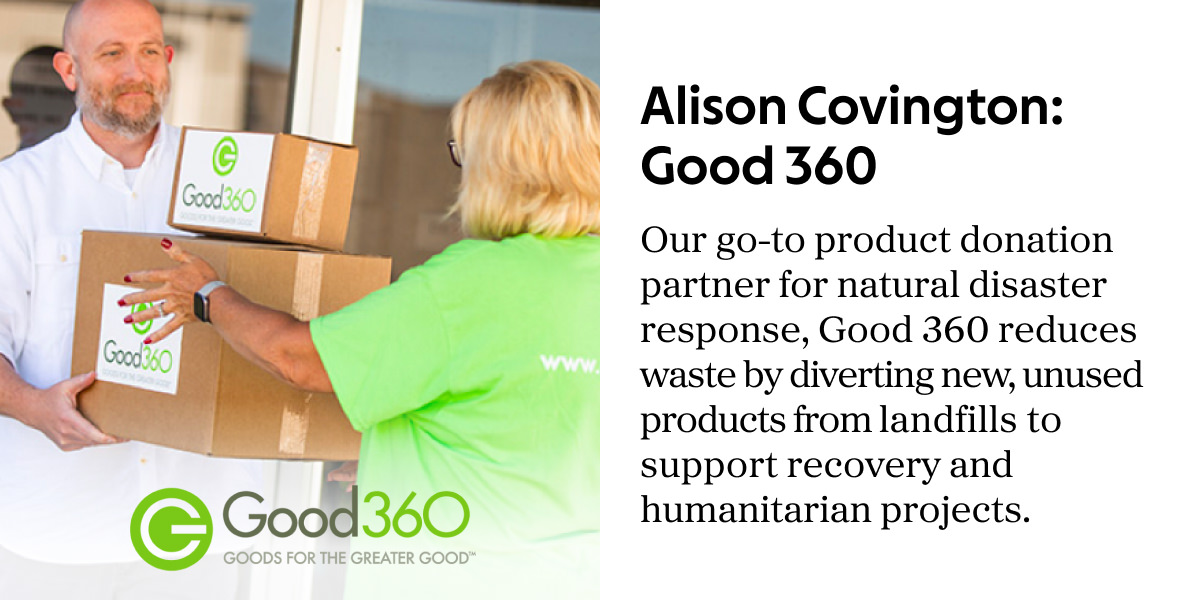 Alison Covington: Good360