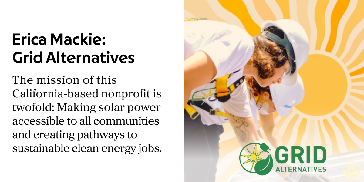 Erica Mackie: Grid Alternatives