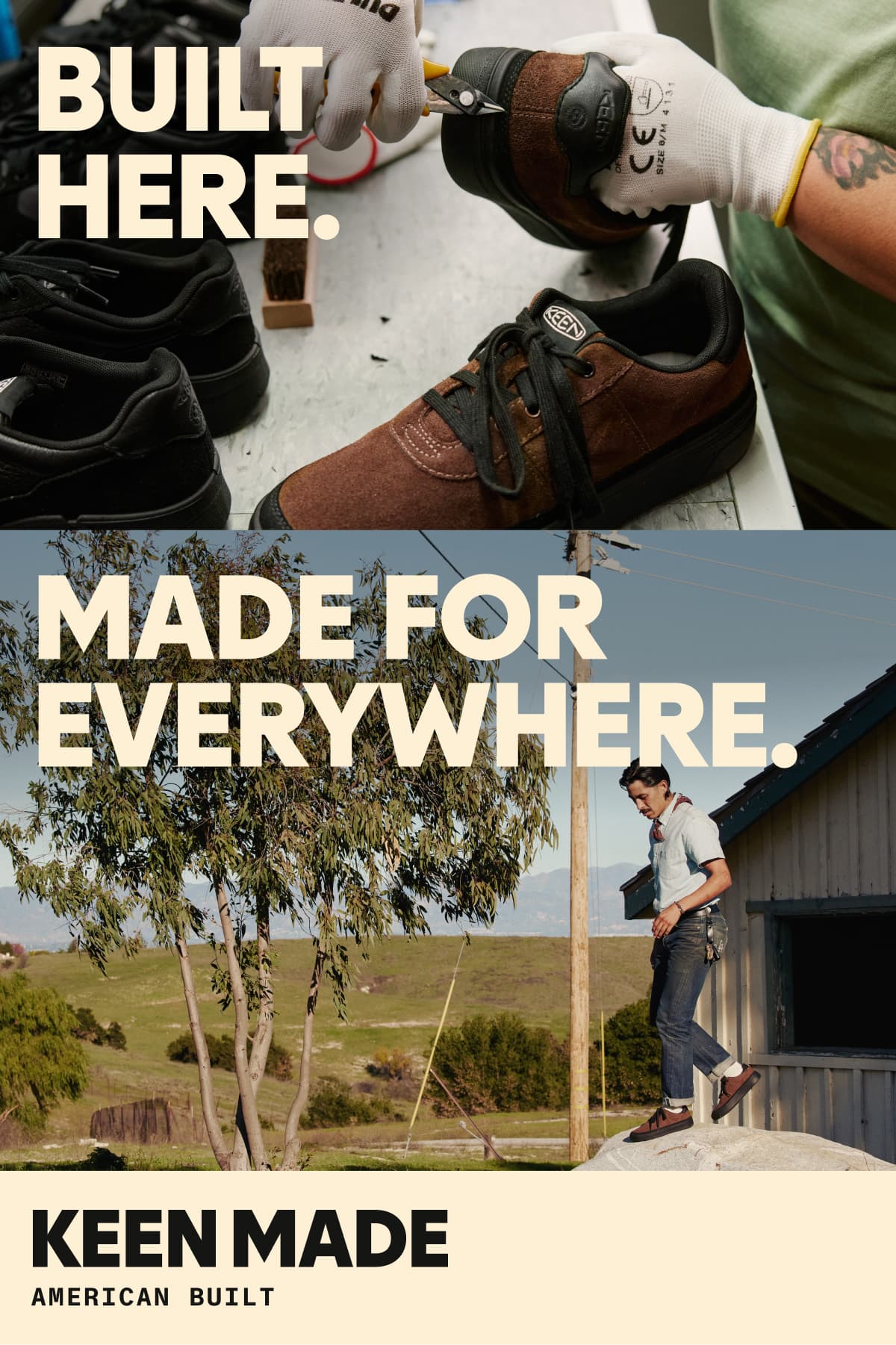 KEEN MADE SNEAKERS: Built Here. Made for Everywhere.
