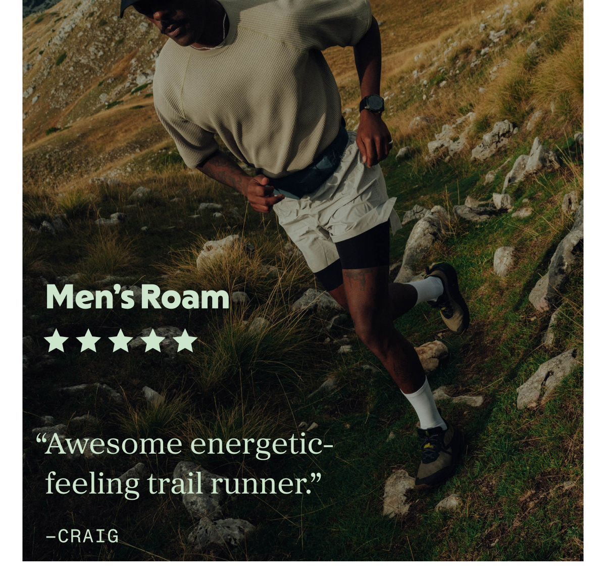 Men's Roam Trail Running Shoe