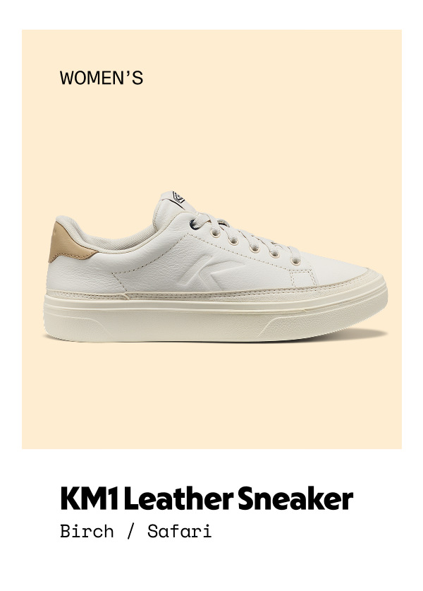 Women's KM1 Leather Sneaker
