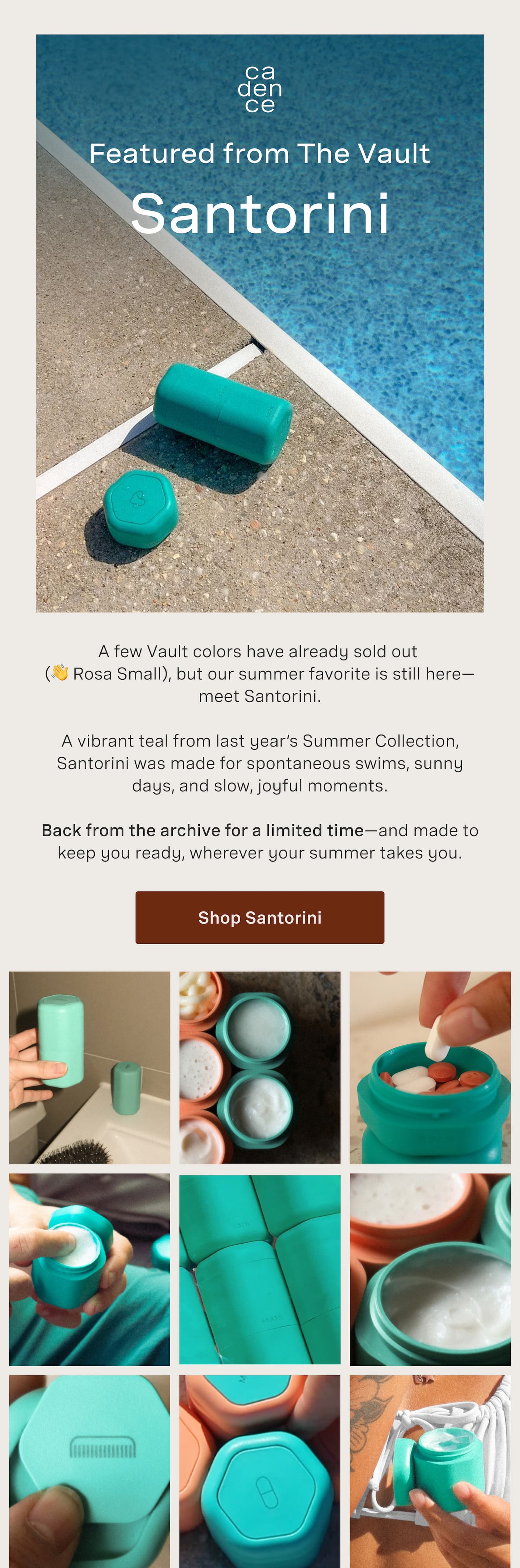 Shop the Santorini Capsules