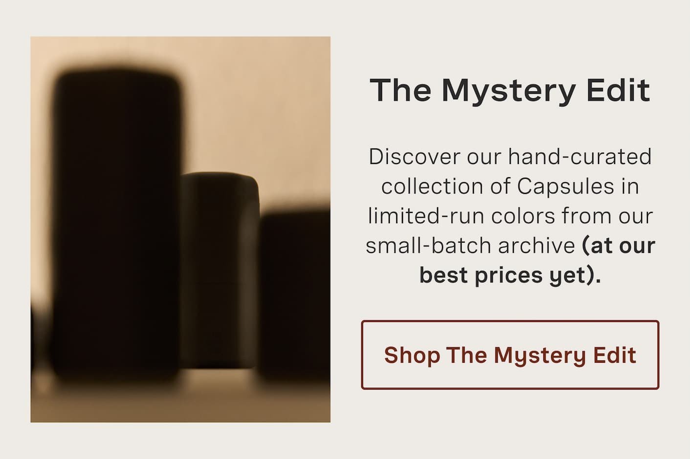 Shop the mystery edit