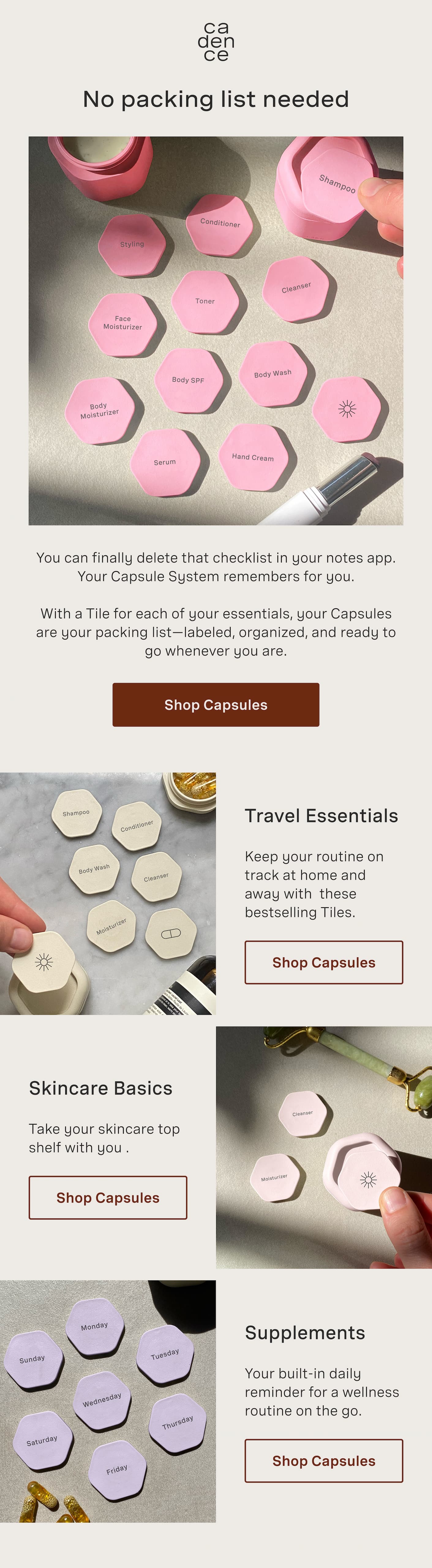 Shop the Capsules