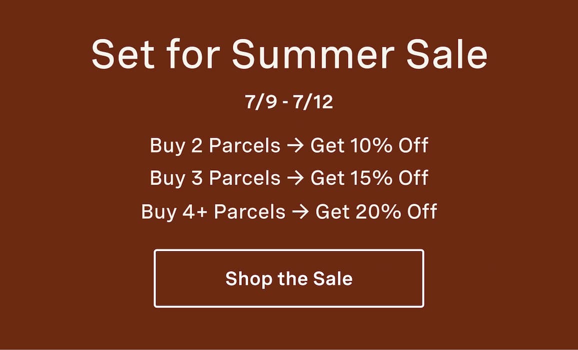 shop the parcel sale