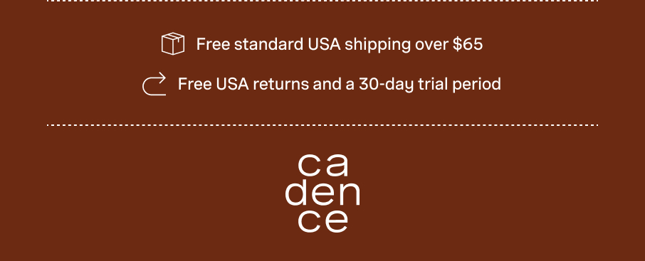 Free standard USA shipping