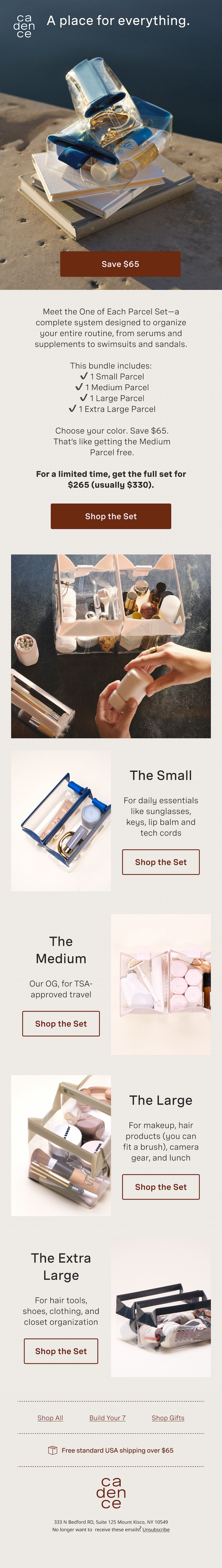 Get a free parcel