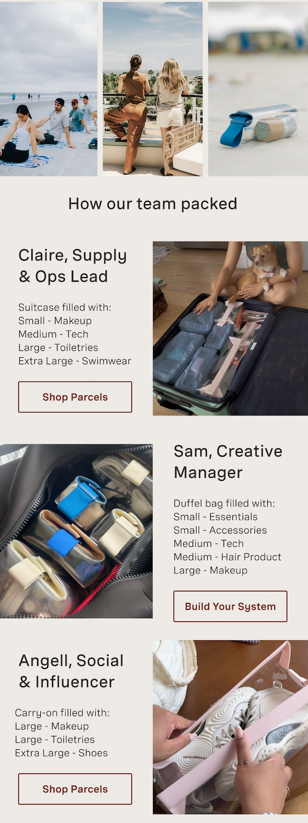 Build Your Parcel System