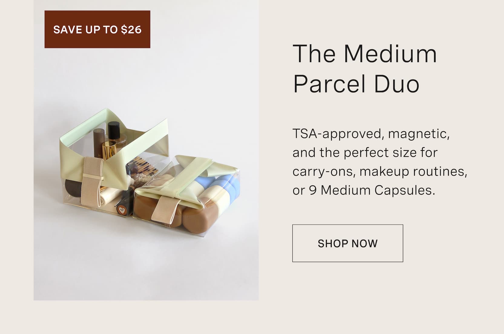 The Medium Parcel Duo