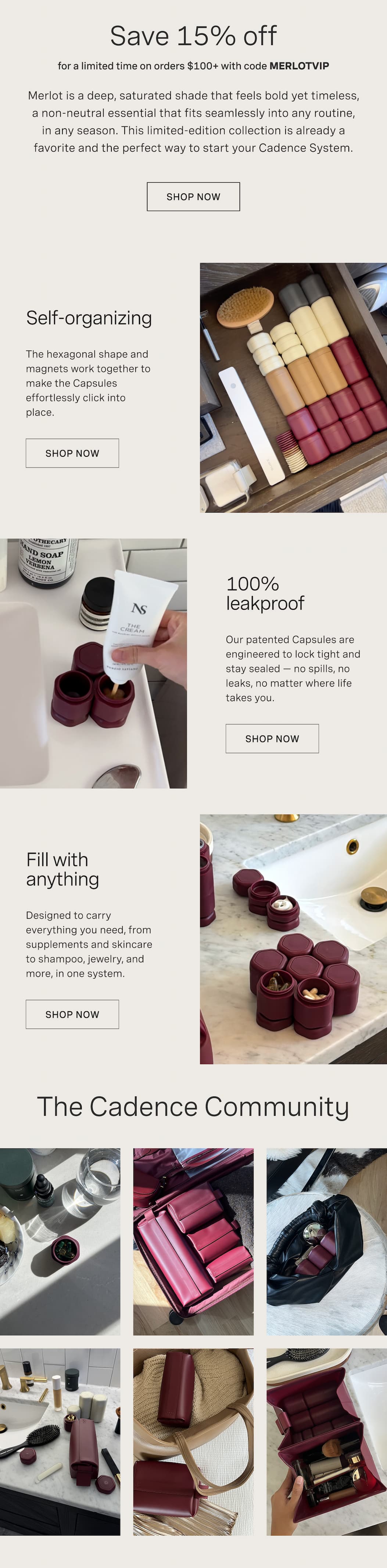 Shop the Merlot Capsules
