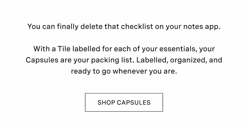 Shop the Capsules