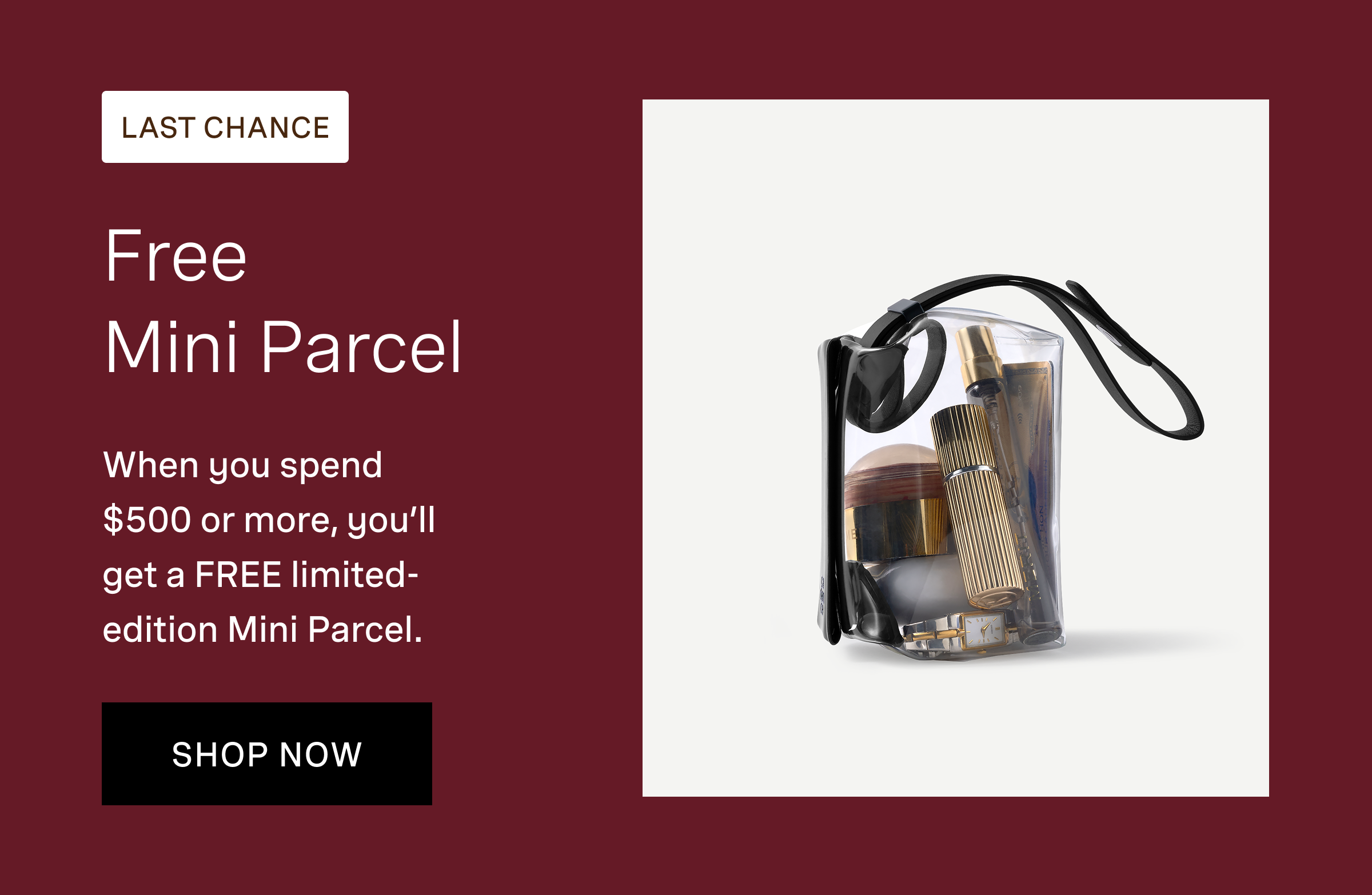 last chance Mini parcel