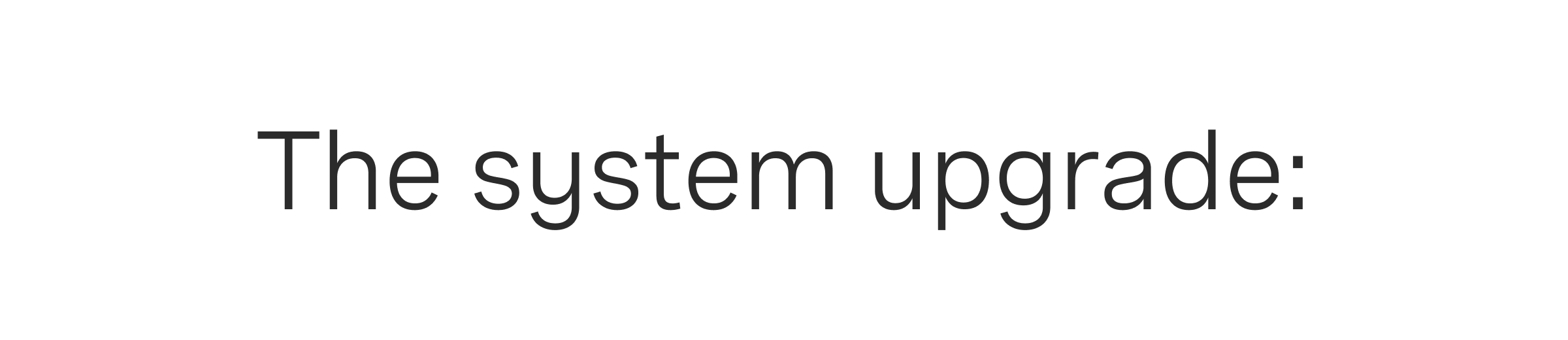 Click to shop 30% off bundles and sets. The system upgrade