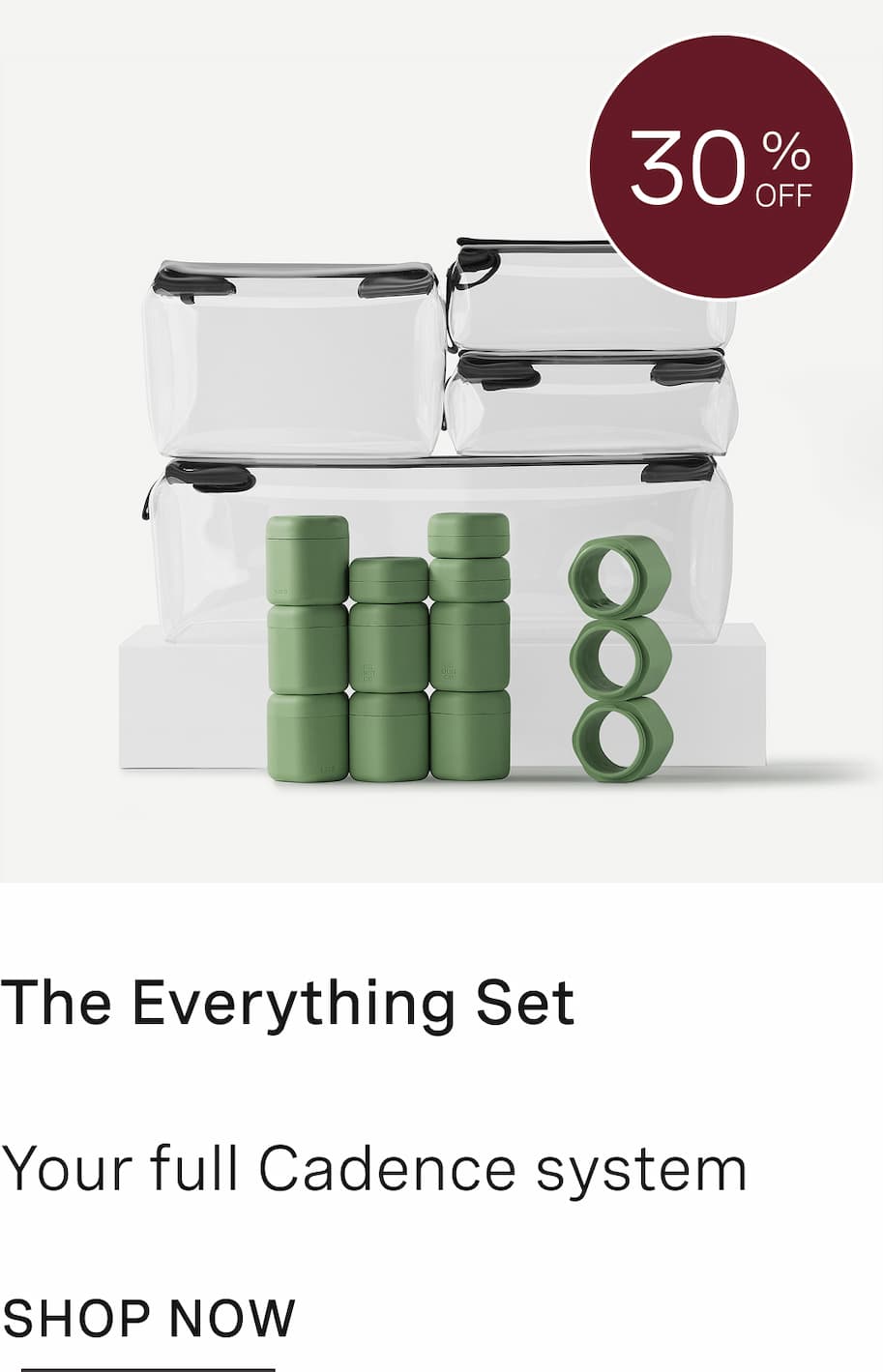 Click to shop The Everything Set. Your full Cadence system