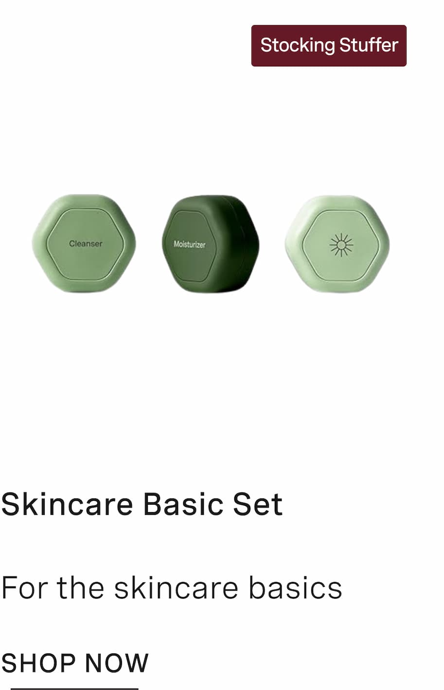 Click to shop Skincare Basic Set