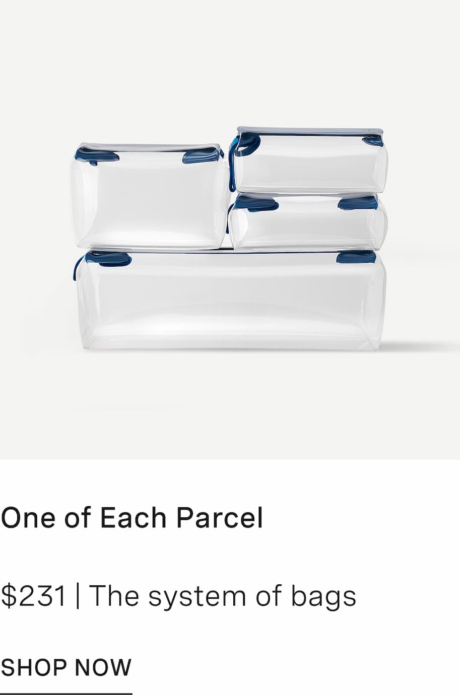 Click to shop One Of Each Parcel Set