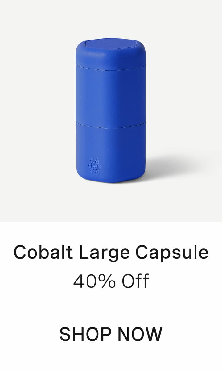 Click to shop Cobalt Large Capsule
