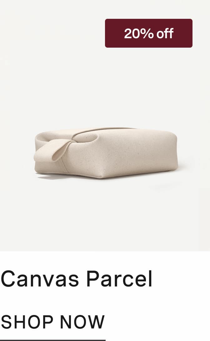 Click to shop Canvas Parcel