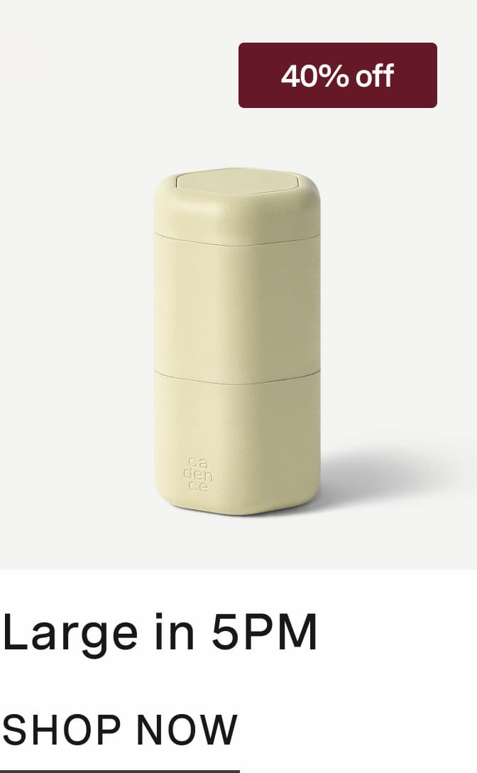 Click to shop Large Capsule in 5PM