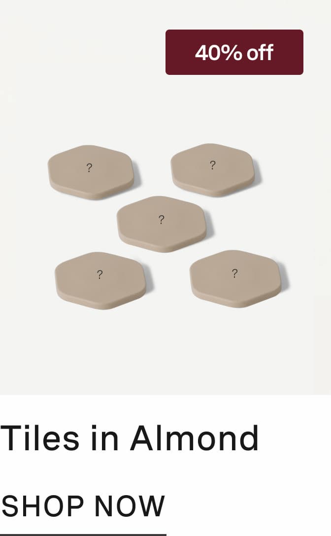 Click to shop The Mystery Tile Bundle in Almond