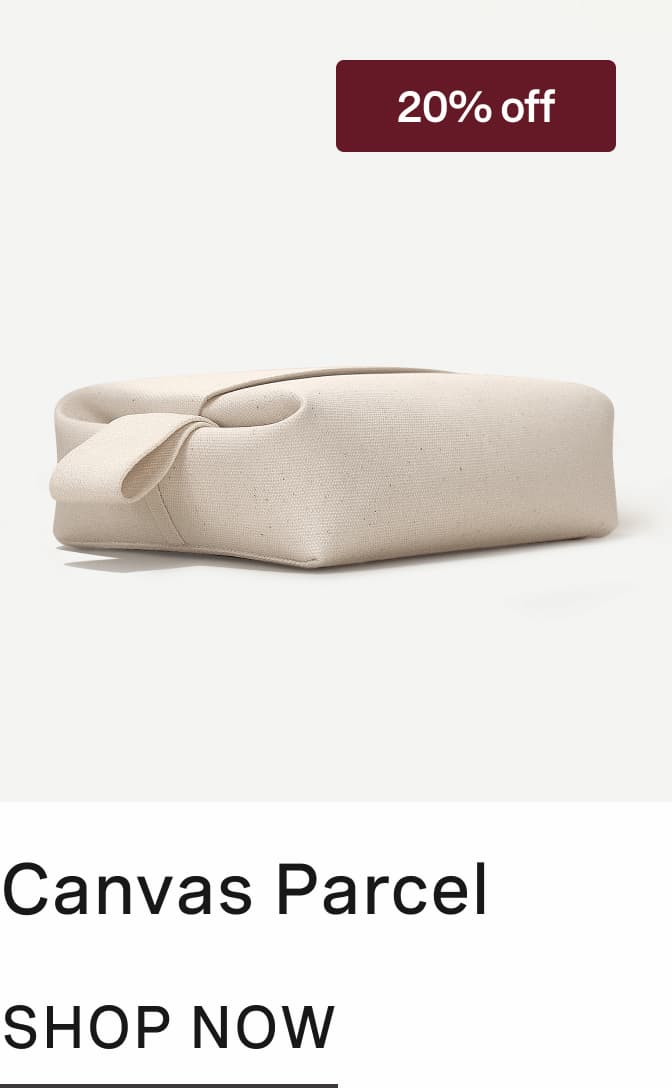 Click to shop The Canvas Parcel