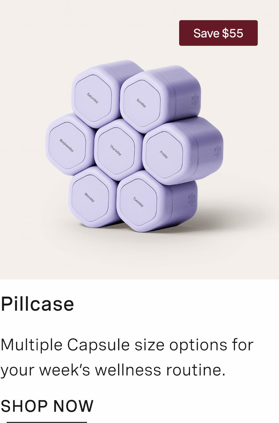 Click to shop The Pillcase. 