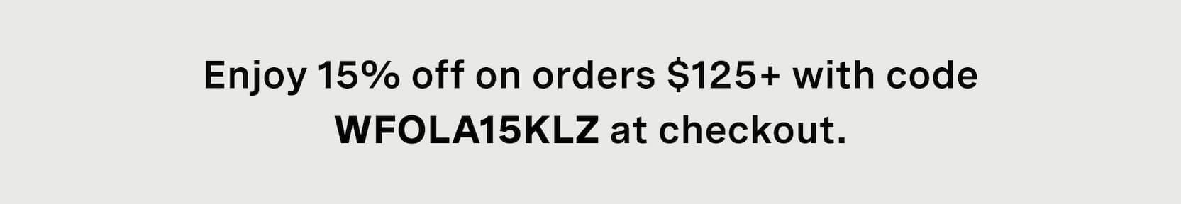 Click to shop Cadence. Enjoy 15% off on orders $125+ with code WFOLA15KLZ at checkout