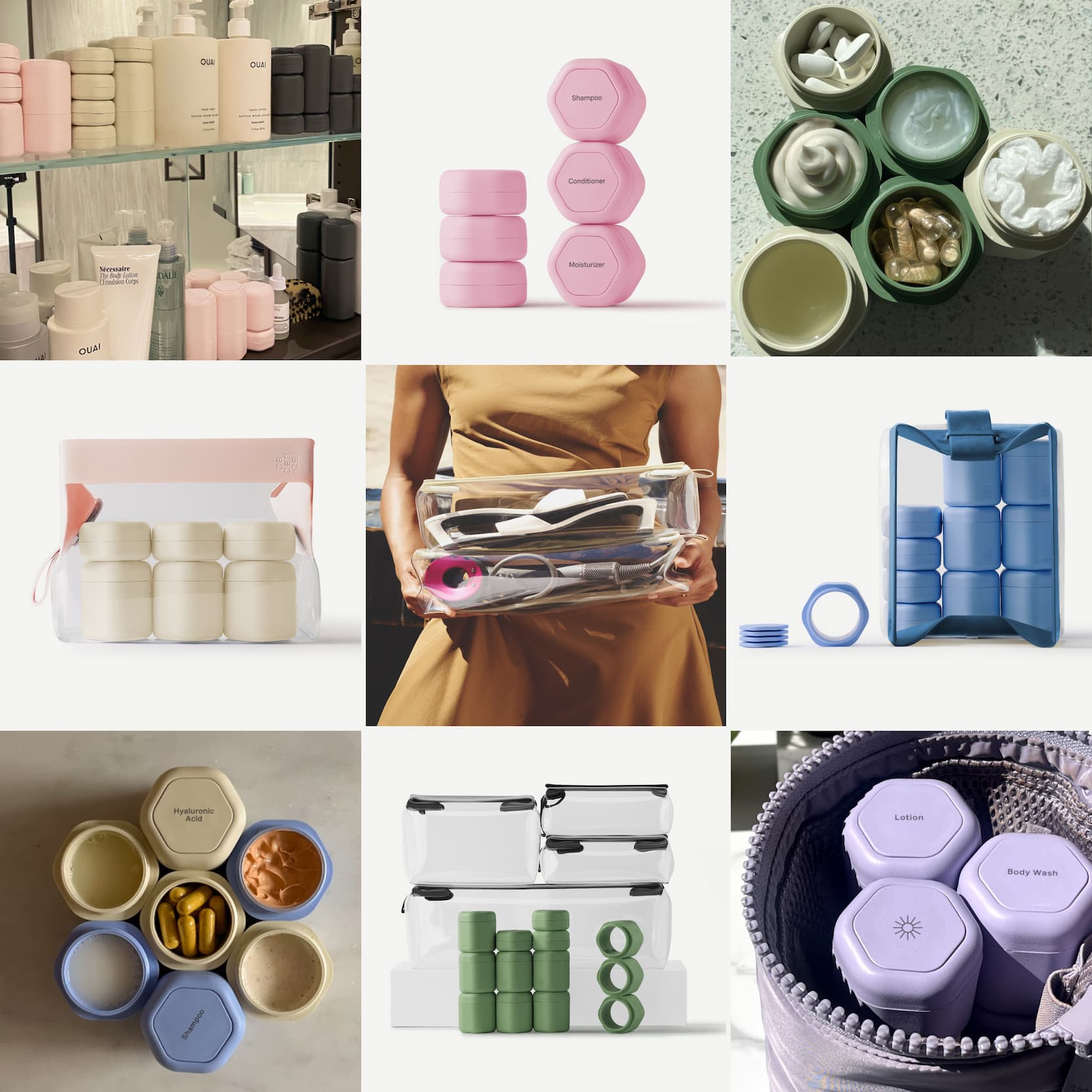 Click to shop Cadence. Images of Cadence Capsules and Parcels