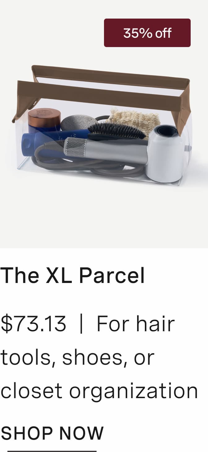 Click to shop The XL Parcel