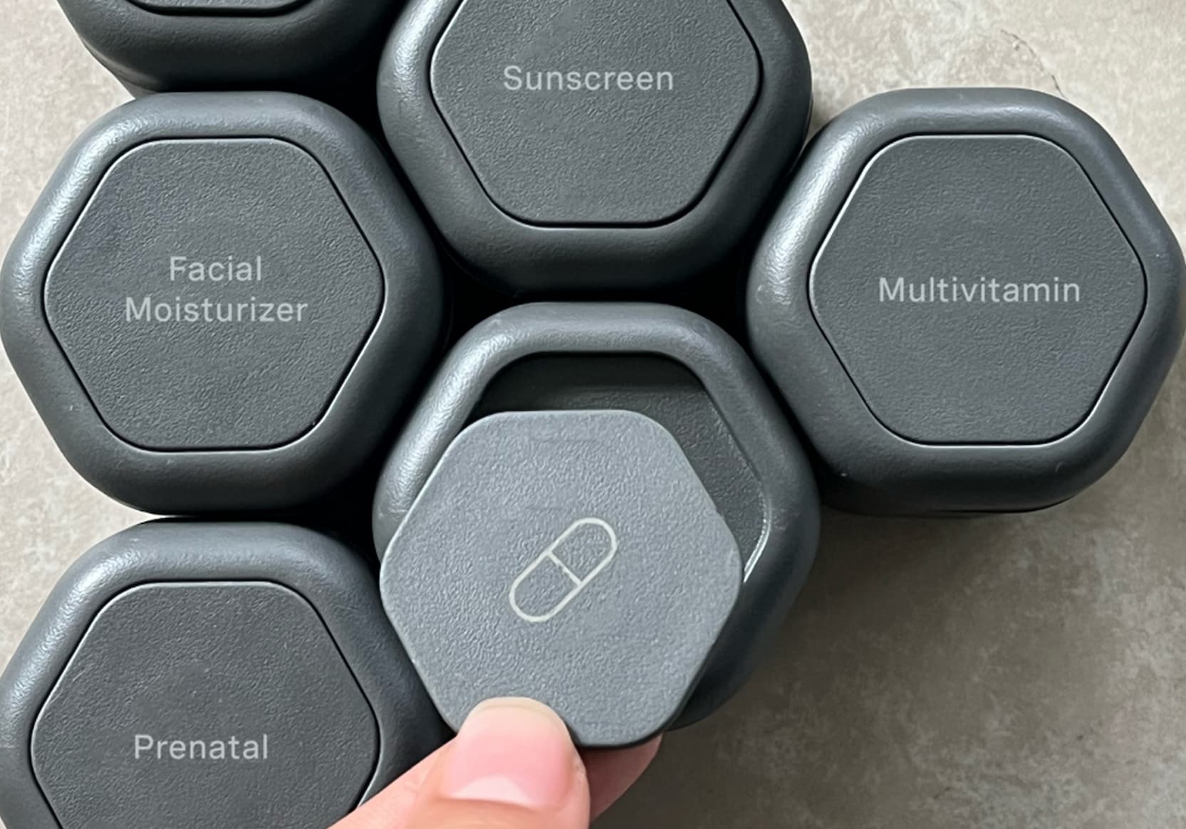 Click to shop The Capsule System. Image of Capsule Tile Labels.