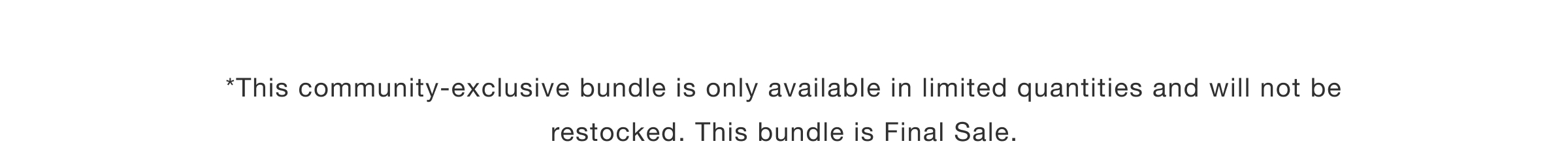 Click to shop The Anchored Bundle. *This community-exclusive bundle is only available in limited quantities and will not be restocked. This bundle is Final Sale.