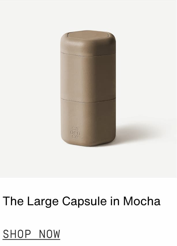 Click to shop The Large Capsule in Mocha