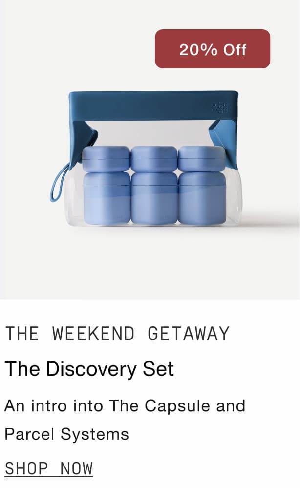 Click to shop The Discovery Set at 20% off.