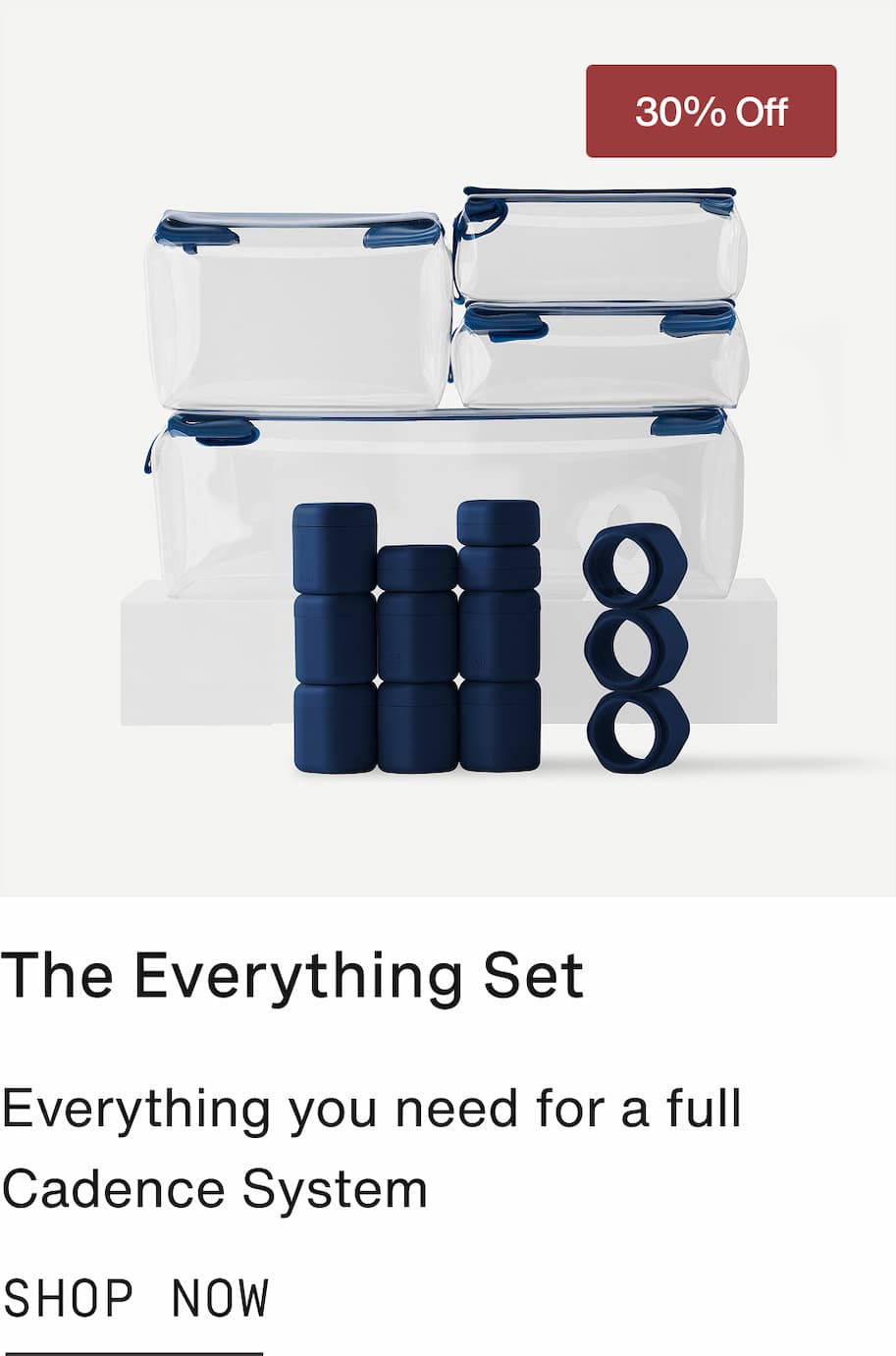 Click to shop The Everything Set at 30% off