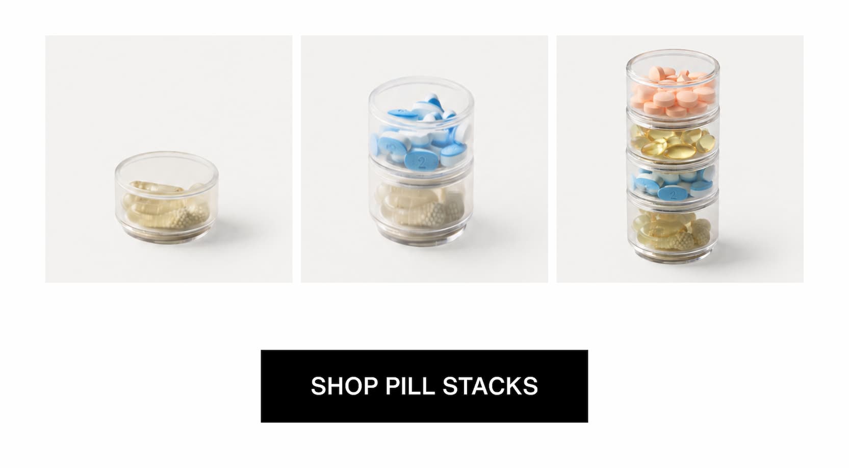 Click to shop The Pill Stacks. Images of The Pill Stacks.