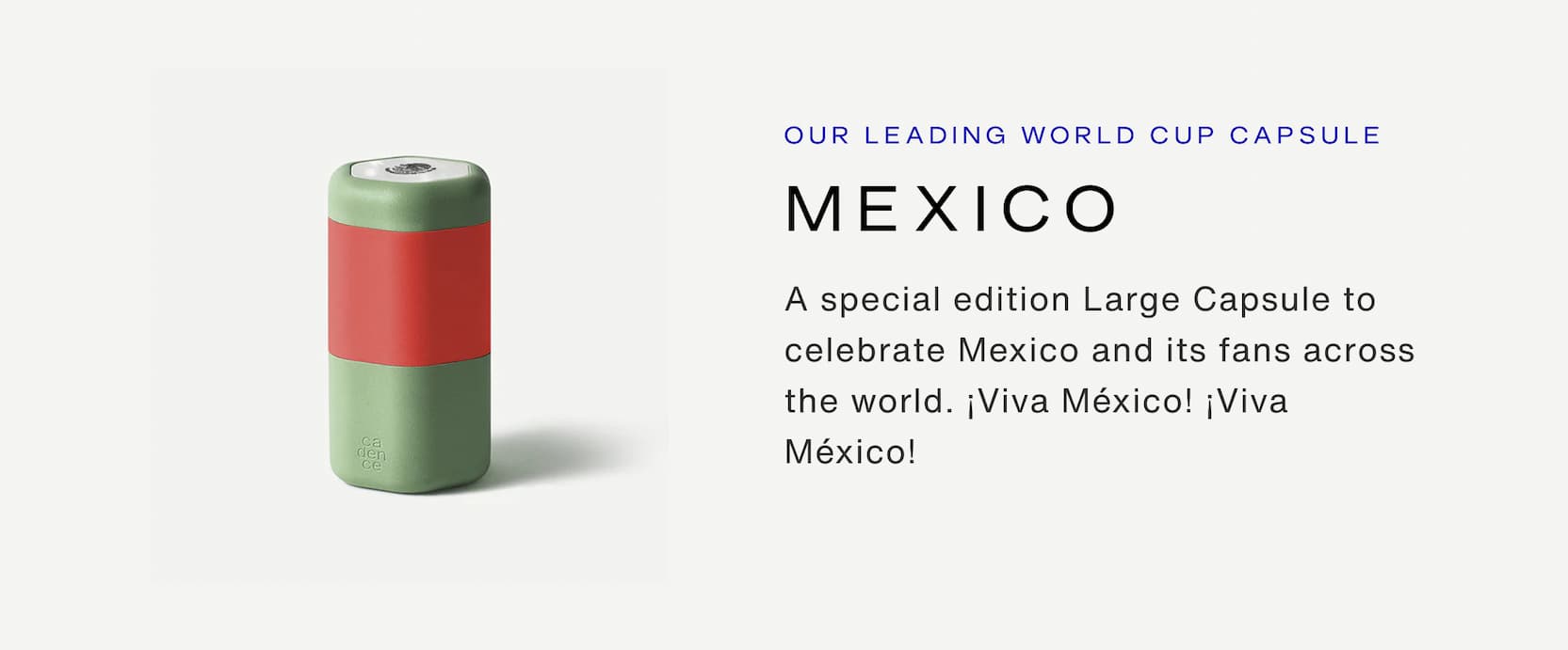 Click to shop The World Cup Capsule: Mexico