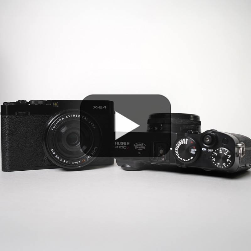The Fujifilm X-E4 vs X-100V: Which Fits Your Style?