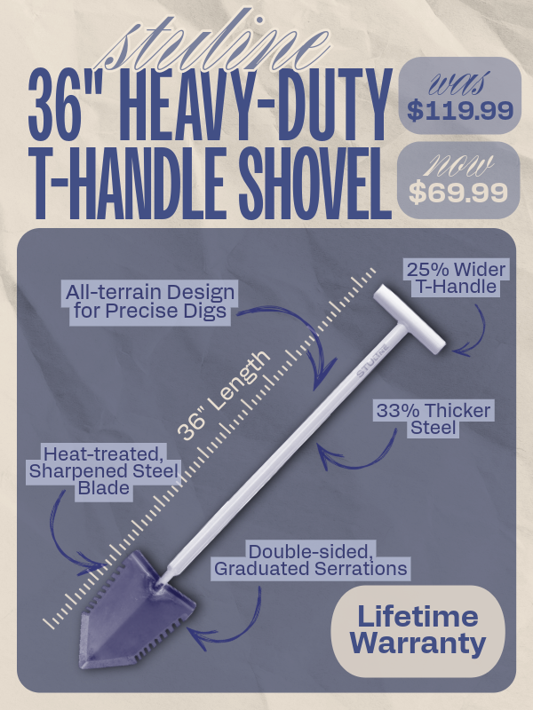 Heavy Duty Stuline 36" Shovel! 