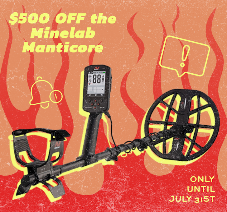 $500 Off the Minelab Manticore