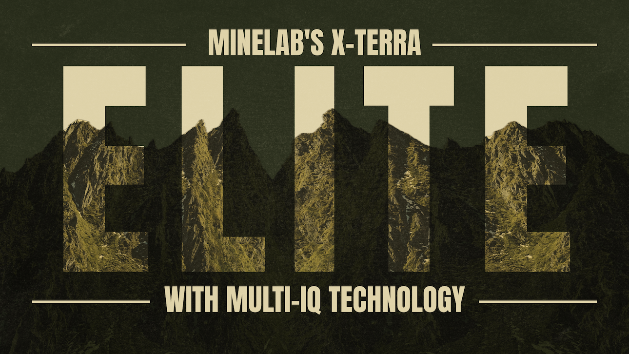 Minelab's X-Terra Elite with Multi-IQ technology 