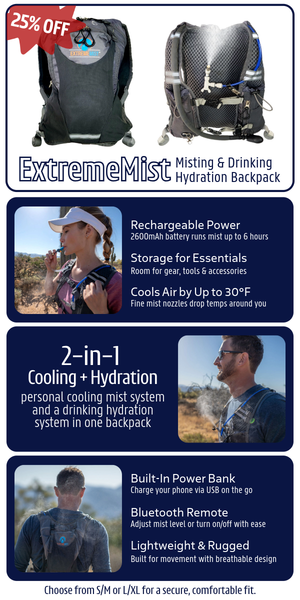 Extreme Mist Hydration and Misting System