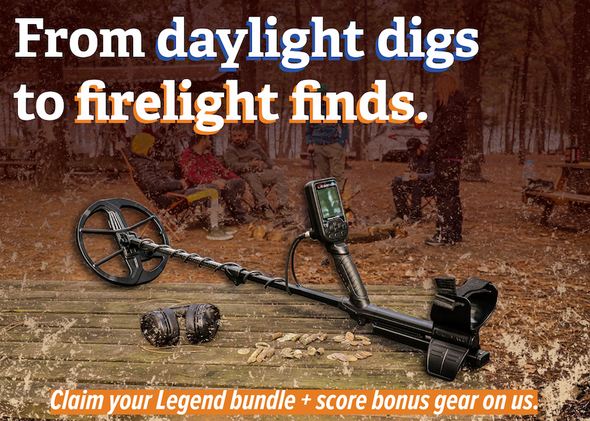 Daylight digs, to firelight finds! Claim your legend bundle! 