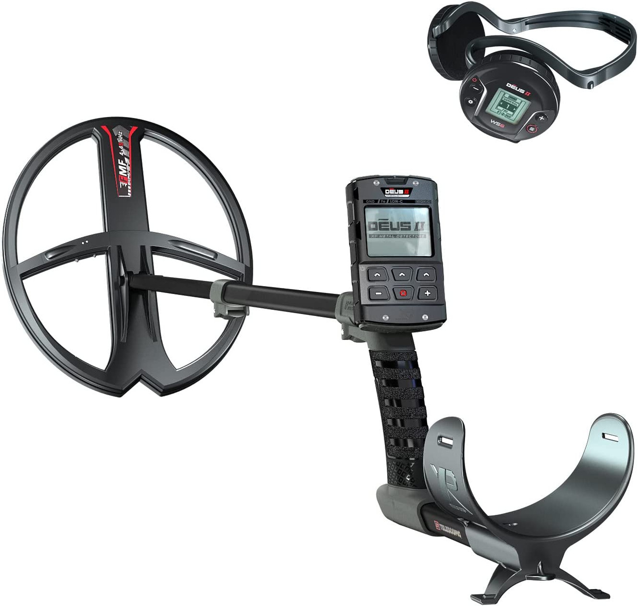 Image of XP Deus II Metal Detector with 3428 FMF (13x11") Search Coil