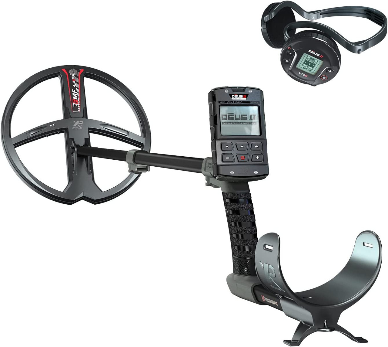 Image of XP Deus II Metal Detector with 28 FMF (11") Search Coil