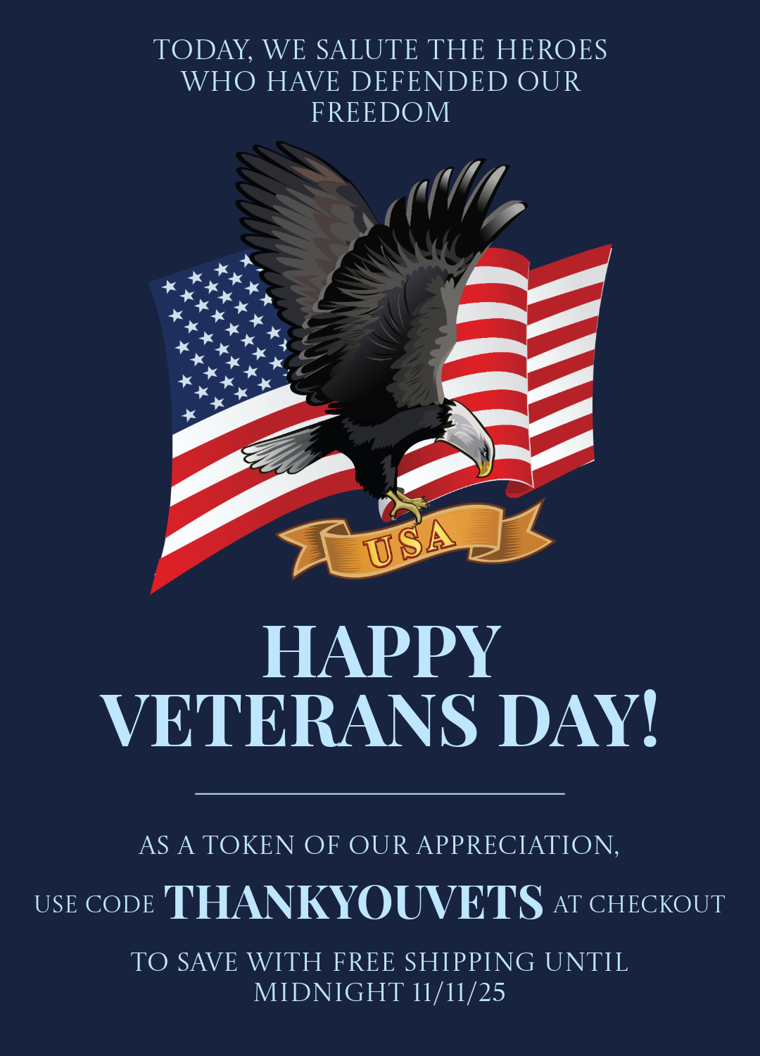 Happy Veterans Day!