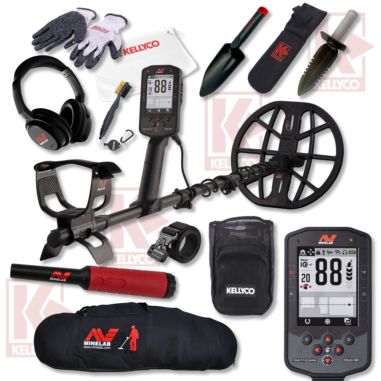 Image of Minelab Manticore Metal Detector Ultimate Bundle